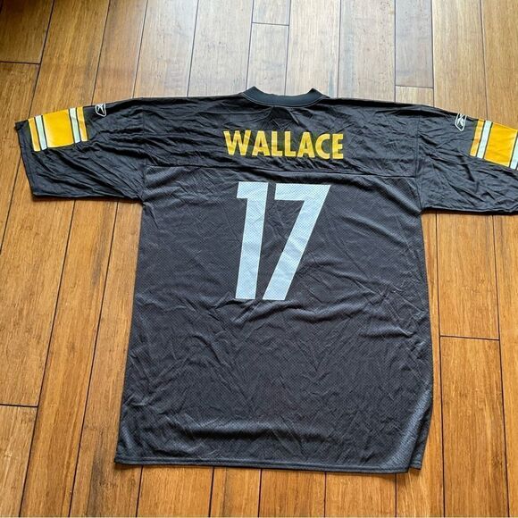 NWT ❤️ Reebok NFL Pittsburgh Steelers #17 Wallace Football Jersey - Picture 5 of 8